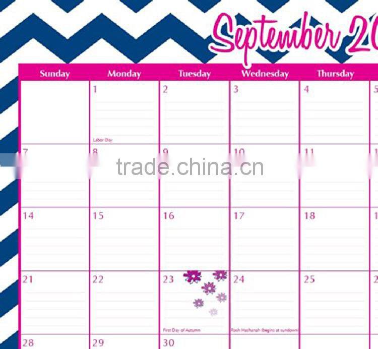 2015 custom planner wall calendar,Elegant Paper Table Calendar, Paper Calendar, Wall Calendar,
