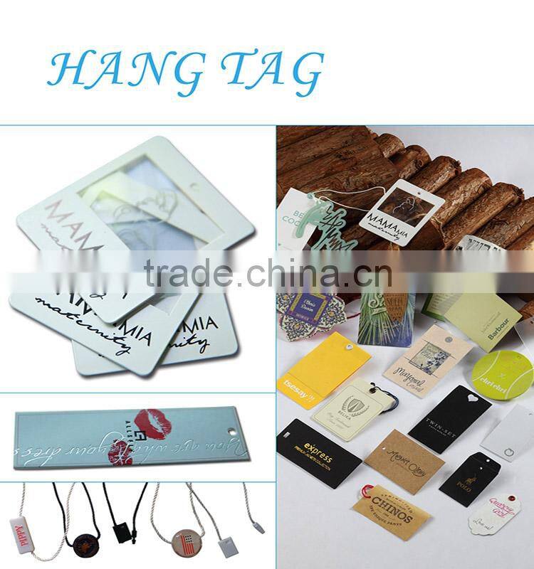 garment plastic seal tag for hang tag