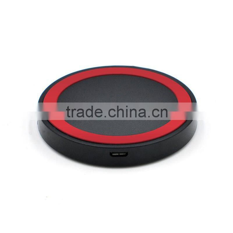High Quality Cell Phone Mini Qi Mobile Wireless Charger,Portable Charger Wireless Charger For Samsung Qi Standard Mobile