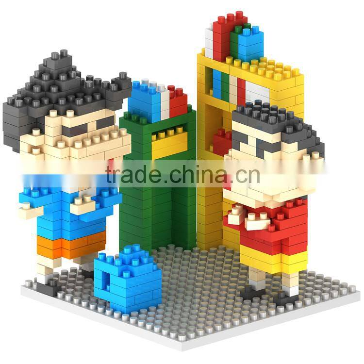 customizable figure diamond building block for kids