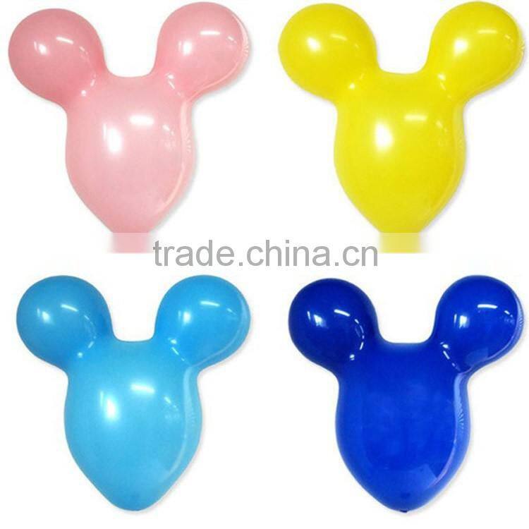Wholesale 2014 Mickey Mouse Shape Latex Balloons Animal Balloon For Party Decoration Toy Party Wedding Birthday