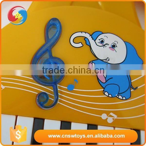 Children educational electric plastic miniature musical instruments toy music organ
