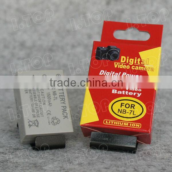 7.4V 1500mAh NB-7L Battery For Canon PowerShot Series G10 G11 SX30 IS Camera Battery