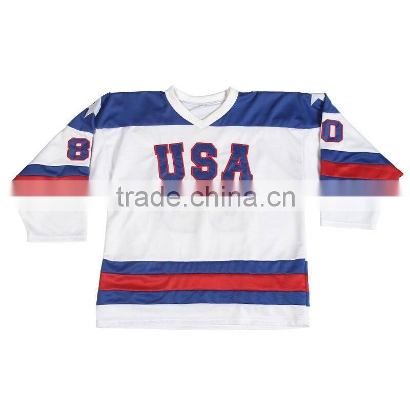 custom embroidered mesh hockey jersey wholesale