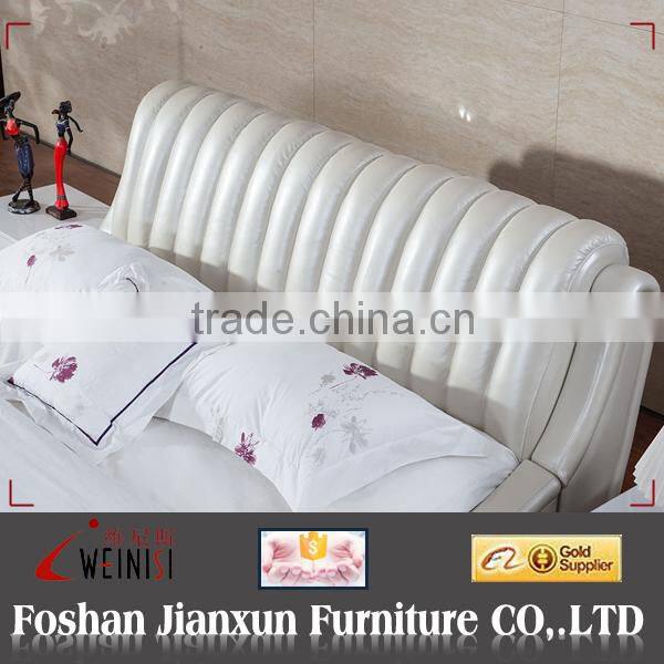 F6098 modern high quality gloosy soft bed