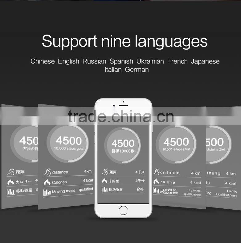 Touch Screen Smart Band Wristband Bracelet Fitness Wearable Bluetooth watch for Android 4.4