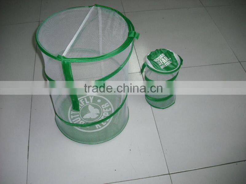 Portable mesh mini bird cage