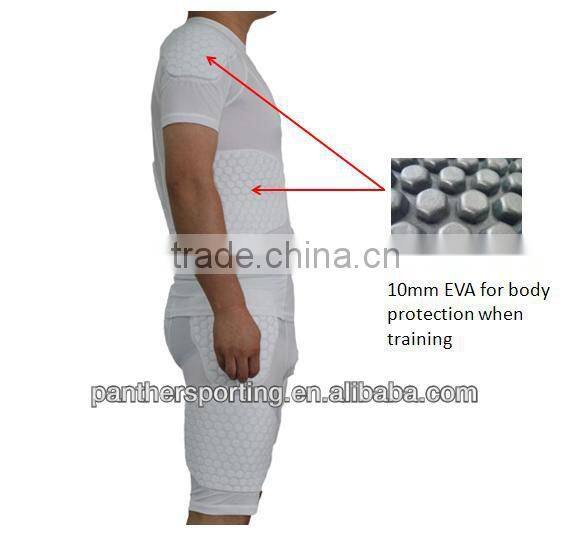 11 pieces girdle padded man jearsy