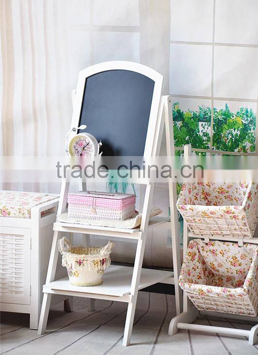 4 Chinese manufacturing ~ Zakka pastoral style solid wood furniture - storage rack - flower - wood - shelf