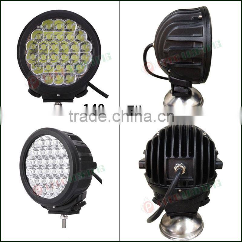 Super bright led work light,140w 7inch 4x4 offroad super bright led work light