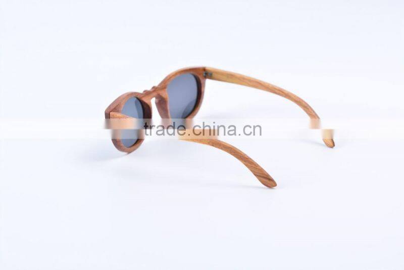 Meiaoqi rosewood Retro polarized sunglasses Pure manual sunglasses