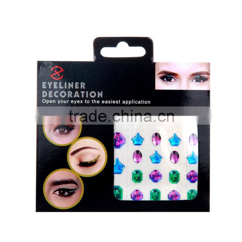 jewelry pretty woman fashion fake diamond indian Red bindi sticker