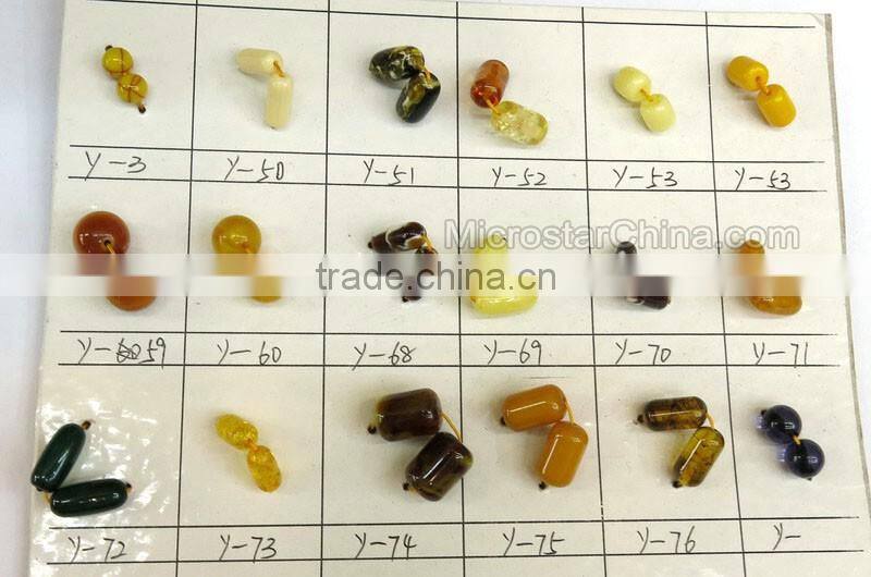 Latest design beads wedding dresses loose 33 turkish amber beads