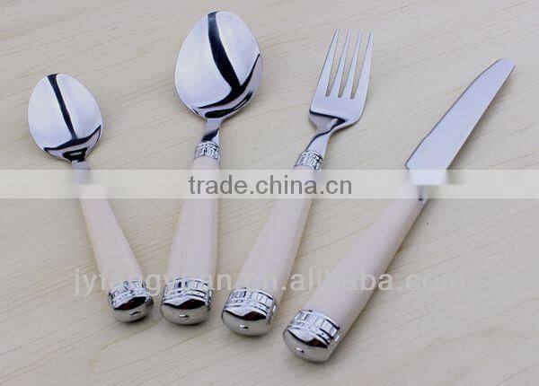 High Grade Stainless Steel Gold Plated Flatware Wholesale