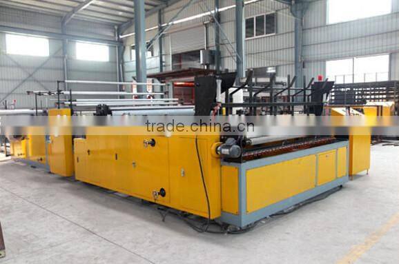 Toilet Paper Rewinding Machine/Automatic Toilet Tissue Roll Rewinding Machine