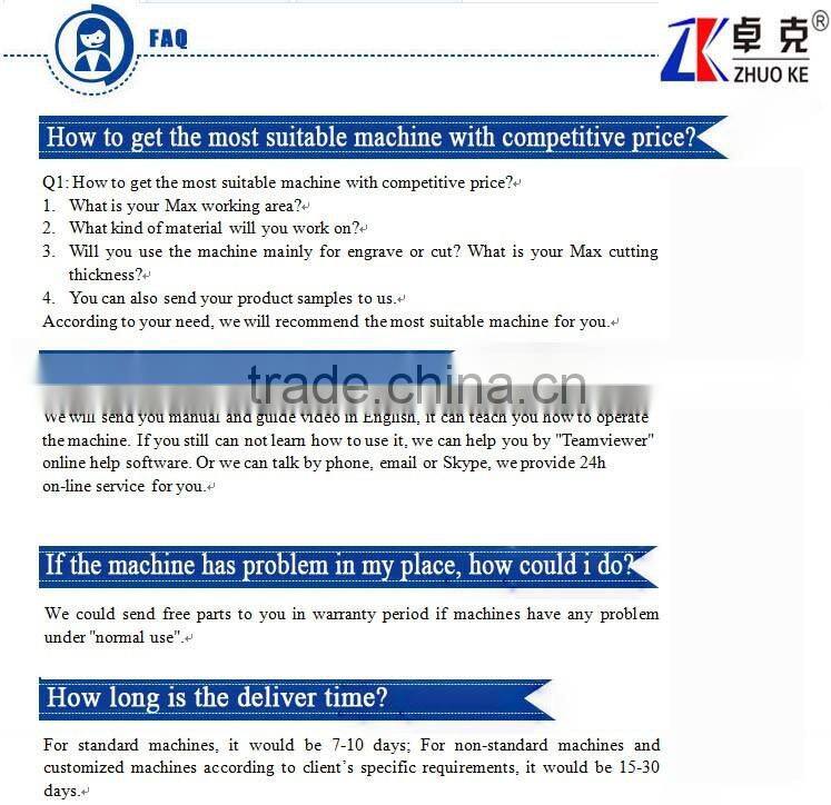 4 Axis 600MM High Z-Axis Stone CNC Carving Machine For Tombstone ZK-1325 With PCI NcStudio Control System