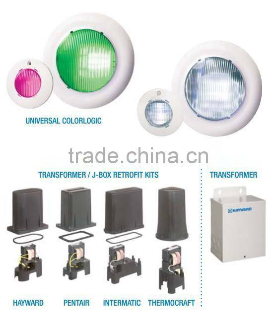 Plastic waterproof led underwater light