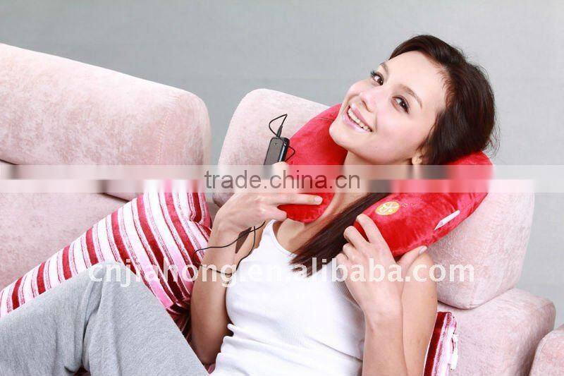 Promotional Item Speaker Neck pillow -embroidery designs Polystyrene beads filling