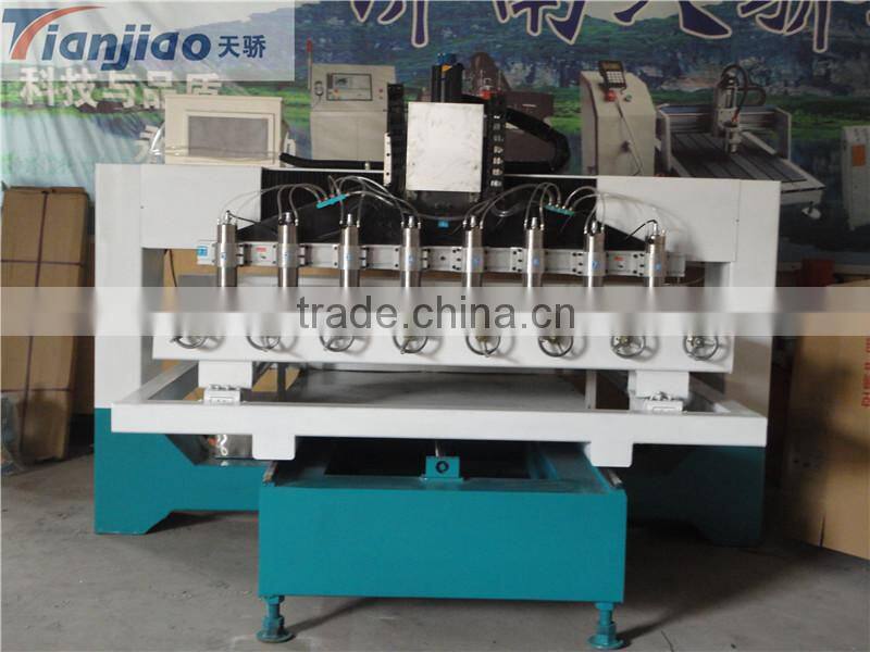 cnc router 4d 4 axis 6/8/12heads rotary servo