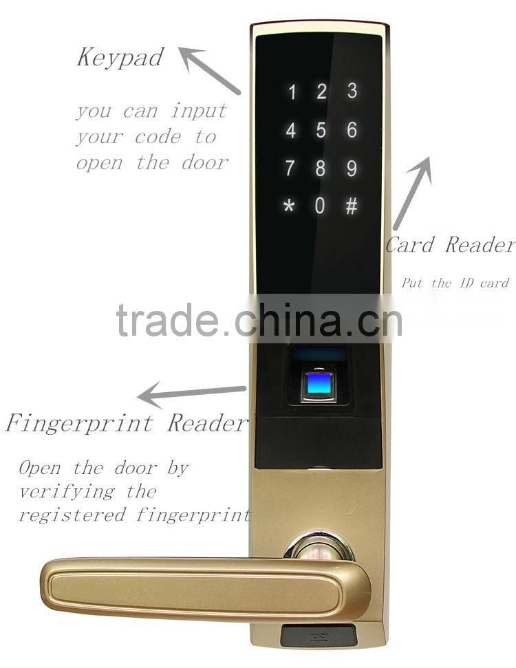 Innovative Security Digital Fingerprint Lock for Home Use 2016