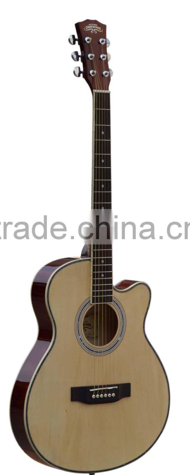 40inch beginner thin body electric acoutic guitar