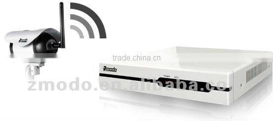 ZMODO 4CH NVR Outdoor Wifi IP Camera Wireless Set