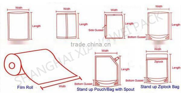 Ziplock Vavle Brown Coffee Bag for Wholesale