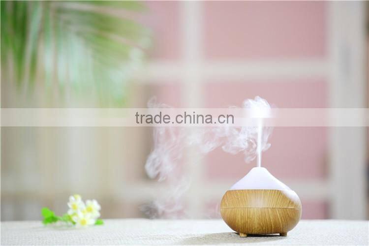 Aromatherapy electric essential oil diffuser with color led lights