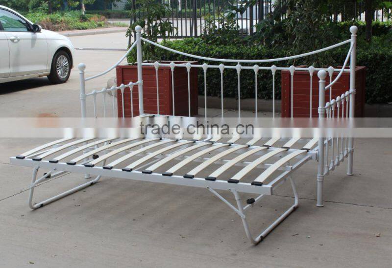 2014 bedroom furniture Metal single Day bed