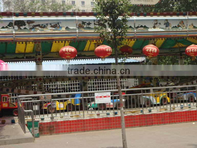 Amusement Rides Roller Coaster Kids Games Toy Cars Electric Train Ride Mini Shuttle