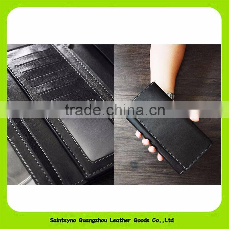 16403 Stylish men travel wallet pu leather wallet for men personalized