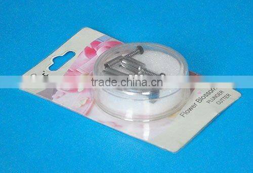 Metal Flower blossom decorating plunger cutters,cake decorating supplies