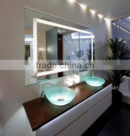 Hotel bathroom lighting hanging shower mirror