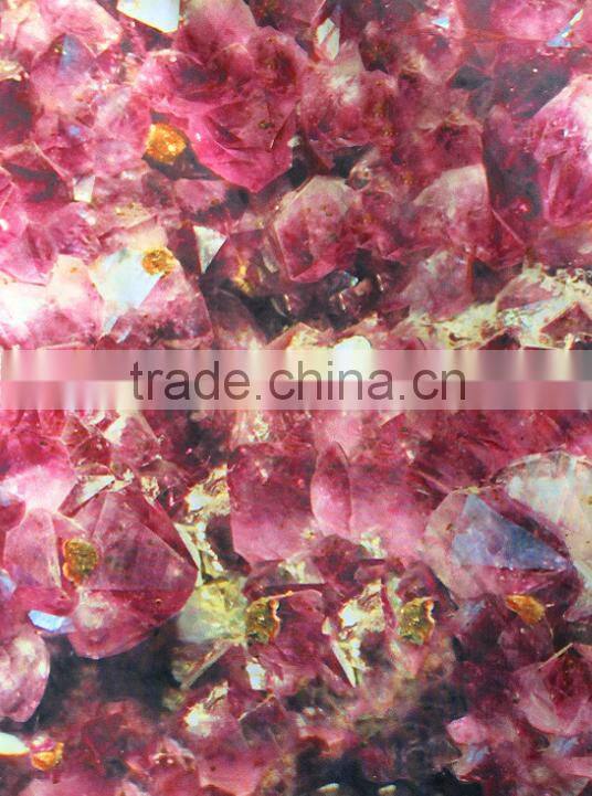 pink cloud digital printing fabric of 300t poly taffeta for jacket