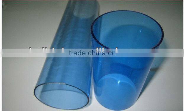 Clear PMMA extrude rigid plastic pipe