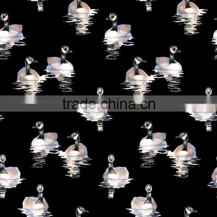 Transfer paper printing penguin fabric