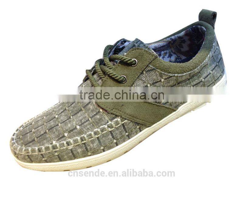 2014 men casual leather shoe