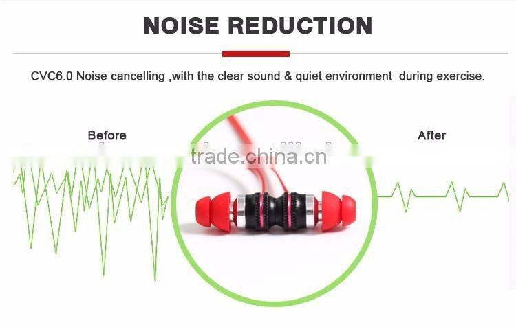 2016 hot selling sport bluetooth wireless earphone