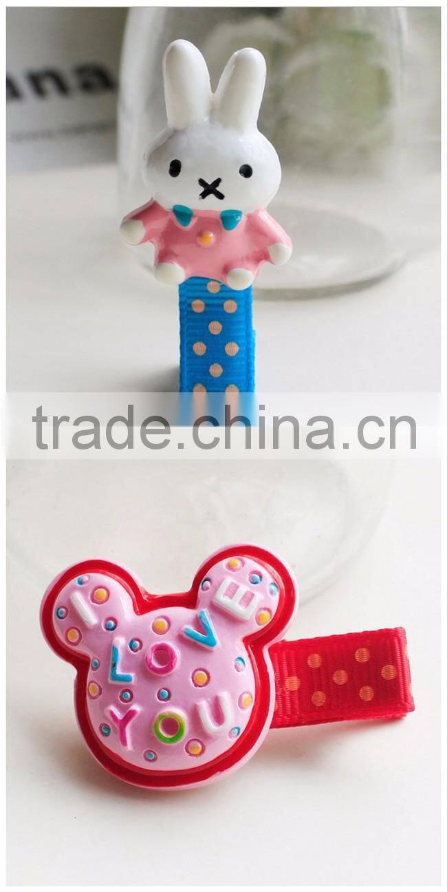 Kids Baby Hair Accessories Acrylic Hair Clips Hairpins For Girls