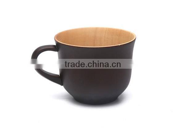 High quality classical design bamboo fiber coffee cup