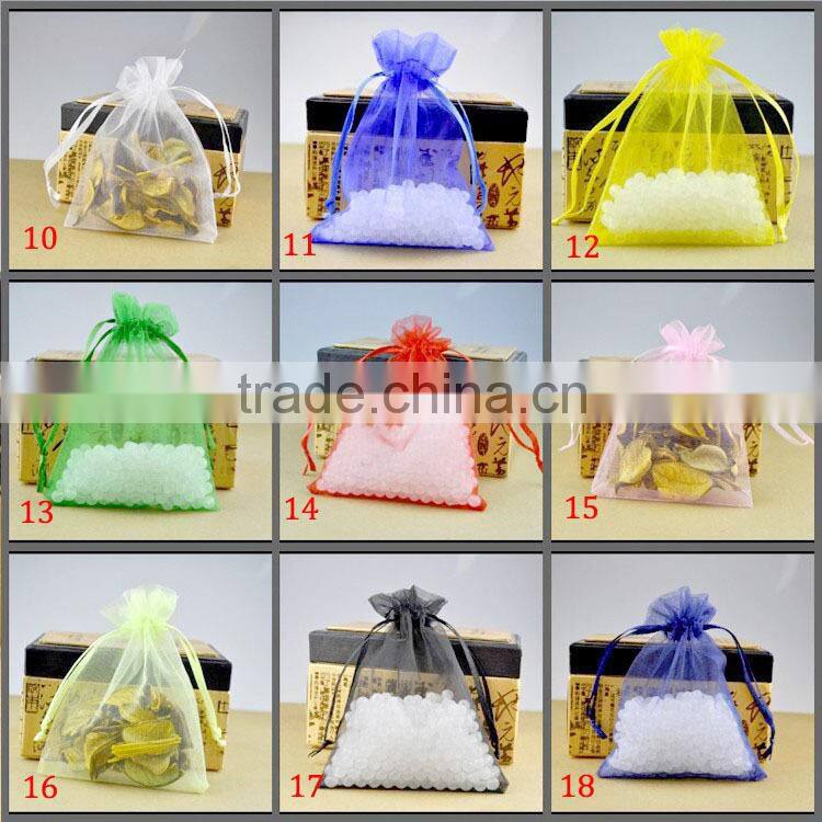 In Stock Mixed Color Wedding Favour Wholesale Gift Organza Bags Pouch