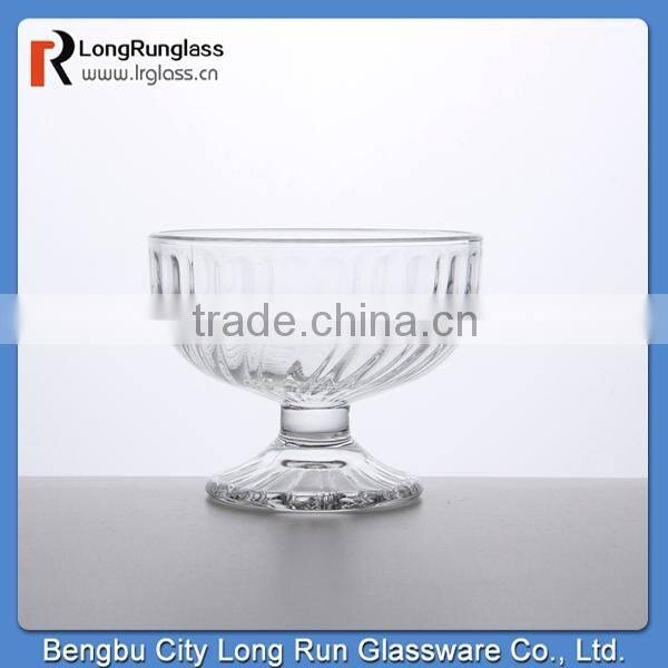 LongRun bengbu food use drinkware carved yoghurt bowls with foot