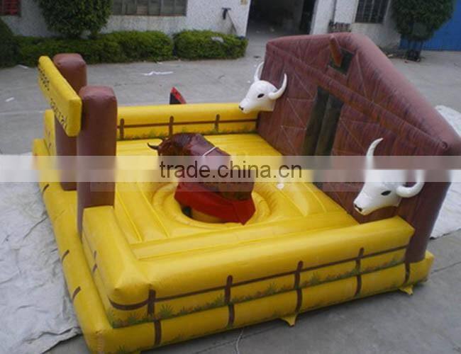 Inflatable mechanical bull riding machine for sale/mechanical bull ride for sale