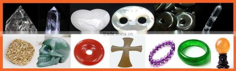 Fancy cut adventurine pendulum for gemstone findings/accessories/components jewelry setting