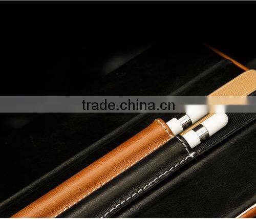 Stylish and Durable Slim Genuine Leather Apple Pencil Holder