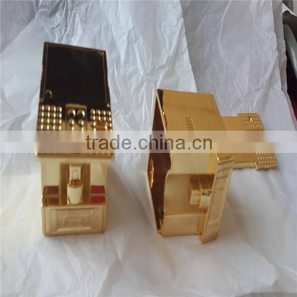 pure real 24ct gold plating service, 24k gold plating factory ,gold plating anything for iphone housing back cover