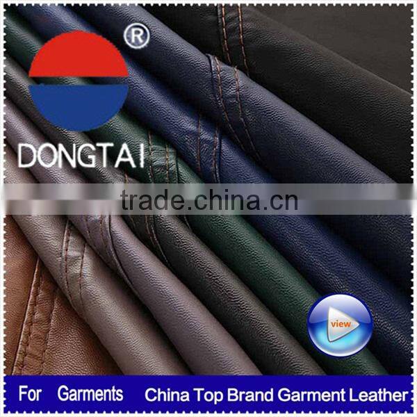 Leader enterprises artificial fashion leather Free samples