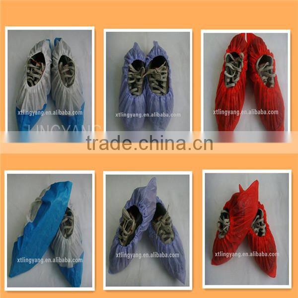 Disposable Medical CPE Shoe Cover/Overshoes