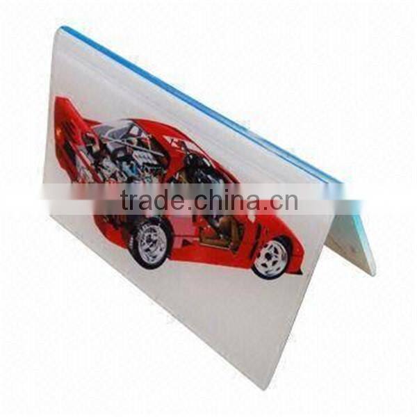 v shape wholesale acrylic signage