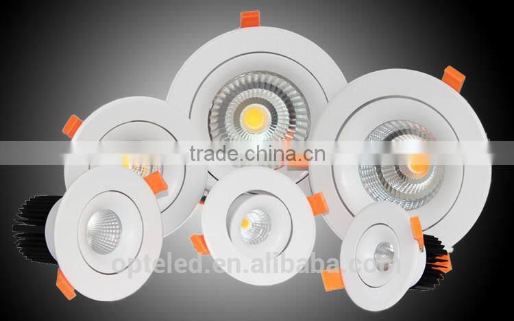 3.5 inch 15watt 16w 18 watts cob led downlight 3000K 4000K 5000k 6000K